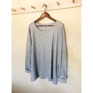 CJLA Evelyn Top in Waffle Grey